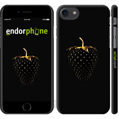 Пластиковий чохол Endorphone на iPhone 7 Чорна полуниця (3585t-336-26985)