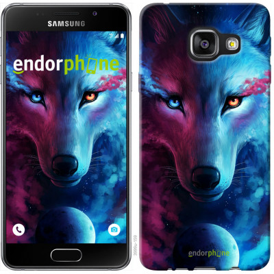 Пластиковий чохол Endorphone на Samsung Galaxy A3 (2016) A310F Арт-вовк (3999t-159-26985)