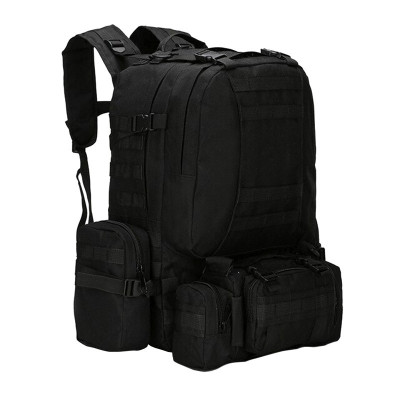 Рюкзак тактичний +3 підсумок AOKALI Outdoor B08 75L Black (5367-16917)