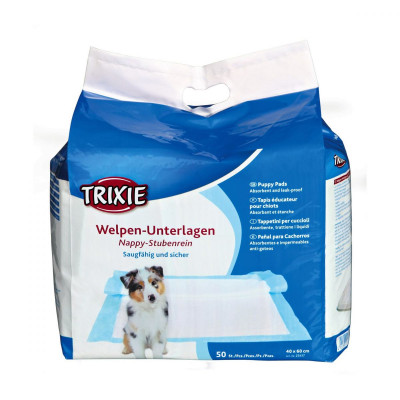 Пелюшки для собак Trixie 40 x 60 см, 50 шт (целюлоза)