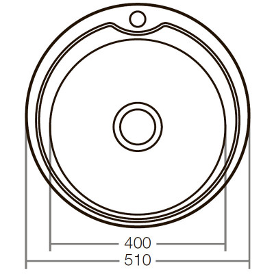 Мийка кухонна ZERIX Z510-08-180E (ZX1586)