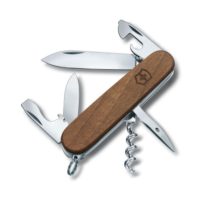 Швейцарський ніж Victorinox Spartan Wood 91 мм 10 функцій Горіх (1.3601.63B1)