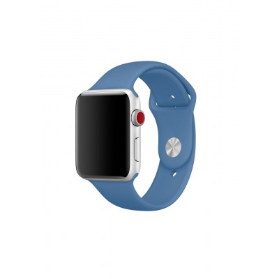 Ремінець Sport Band для Apple Watch 42/44mm силіконовий size(s) ARM Series 5 4 3 2 1 Azure