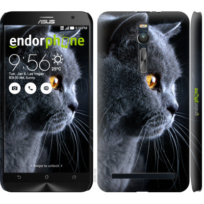 Пластиковий чохол Endorphone на Asus Zenfone 2 ZE551ML Красивий кіт (3038m-122-26985)