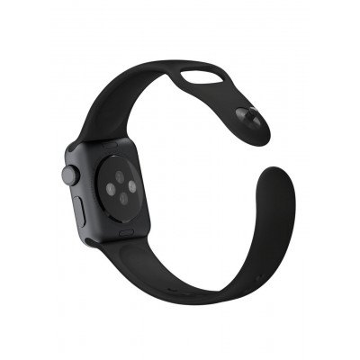 Ремінець Sport Band для Apple Watch 38/40mm силіконовий ARM Series 5 4 3 2 1 Black