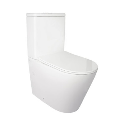 Унітаз підлоговий безободковий Qtap Stork WHI 2178P QT15222178W