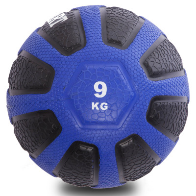 М'яч медичний медбол Zelart Medicine Ball FI-0898-9 9кг