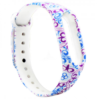 Ремінець Painted Strap для Xiaomi Mi Band 3 / 4 Абстрактні Візерунки 1 (hub_ohFT68049)