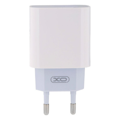 Зарядний пристрій XO L77 20W Type C Power Adapter для телефонів Apple + кабель Lightning