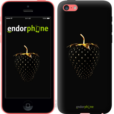 Пластиковий чохол Endorphone на iPhone 5c Чорна полуниця (3585t-23-26985)