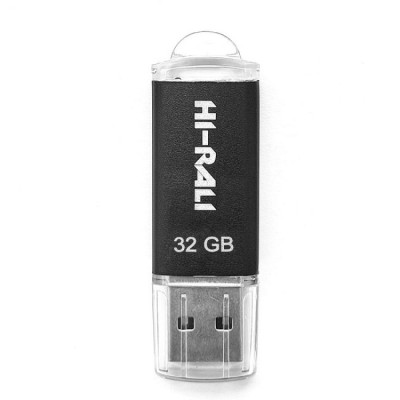 Флеш пам'ять Hi-Rali Rocket USB 2.0 32GB Black