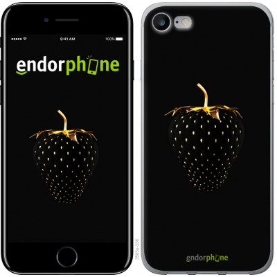 Пластиковий чохол Endorphone на iPhone 8 Чорна полуниця (3585t-1031-26985)