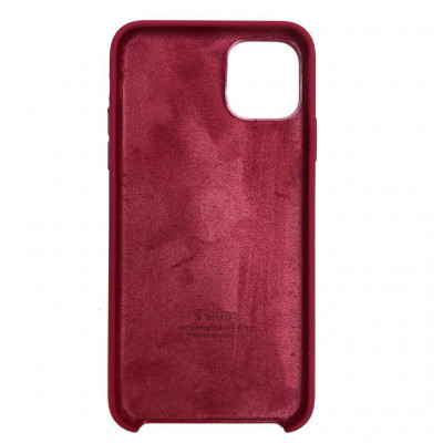 Чохол силіконовий soft-touch ARM Silicone Case для iPhone 11 Pro Max Rose Red