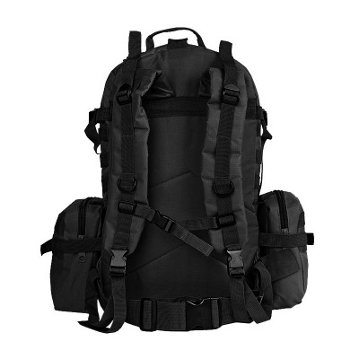 Рюкзак тактичний +3 підсумок AOKALI Outdoor B08 75L Black (5367-16917)