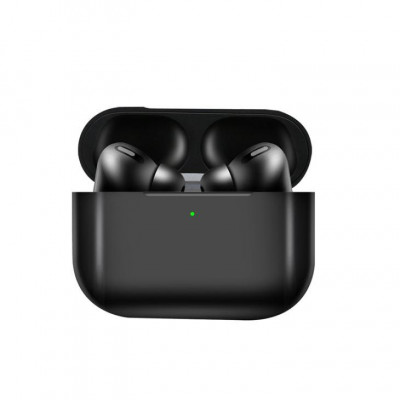 Бездротові блютуз навушники Airpod 3 TWS з боксом для заряджання Black (au204-hbr)