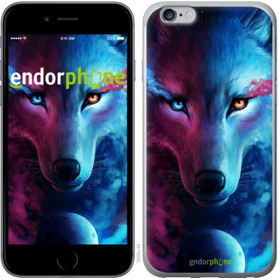 Силіконовий чохол Endorphone на iPhone 6s Plus Арт-вовк (3999u-91-26985)