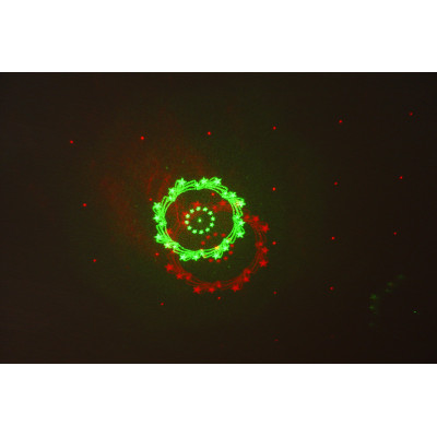 Лазерний проектор HLV міні стробоскоп 6 в 1