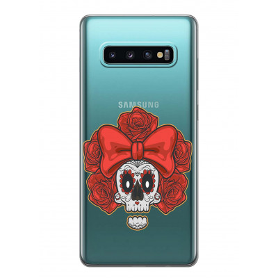 Чохол iSwag для Samsung Galaxy S10 Plus Готичний череп (H483)