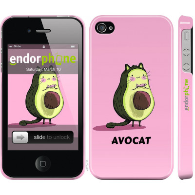 Пластиковий чохол Endorphone на iPhone 4s Avocat (4270t-12-26985)