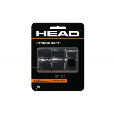 Обмотки HEAD XtremeSoft Overgrips 3 шт Black (8317138)