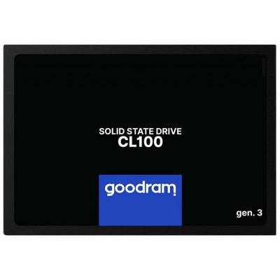 Накопичувач SSD 960GB GOODRAM CL100 GEN.3 2.5" SATAIII 3D TLC (SSDPR-CL100-960-G3)