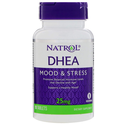 Дегідроепіандростерон DHEA Natrol 25 мг 90 таблеток (10877)