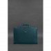 Жіноча шкіряна сумка для ноутбука та документів BlankNote 15 Dark Green (BN-BAG-36-malachite)