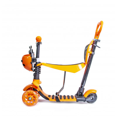 Самокат Scooter "Сонечко" 5in1. Orange (багатофункціональний)