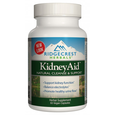 Комплекс для підтримки функції нирок RidgeCrest Herbals KidneyAid 60 гелевих капсул (RCH168)