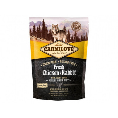 Сухий корм Carnilove Fresh Chicken Rabbit 1.5 kg (для дорослих собак)