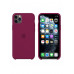 Чохол силіконовий soft-touch ARM Silicone Case для iPhone 11 Pro Max Rose Red