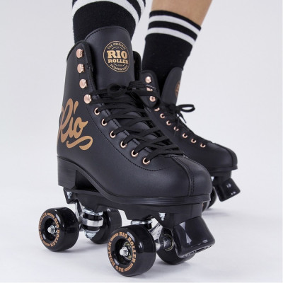 Роликові ковзани Rio Roller Rose 38 Чорний RIO360-BK-38