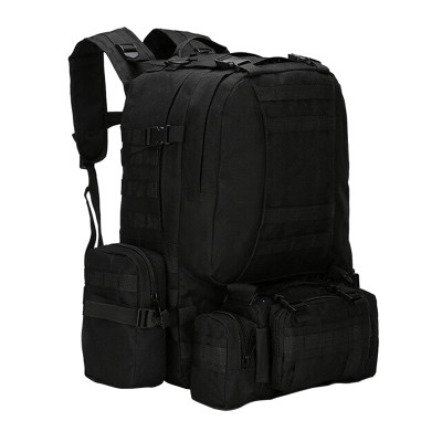 Рюкзак тактичний +3 підсумок AOKALI Outdoor B08 75L Black (5367-17008)