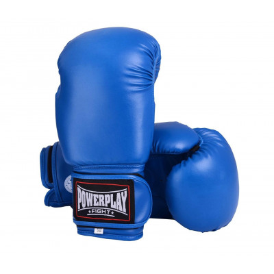 Боксерські рукавиці PowerPlay 3004 16 унцій Сині (PP_3004_16oz_Blue)