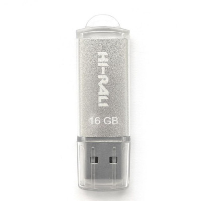 Флеш пам'ять Hi-Rali Rocket USB 2.0 16GB Steel