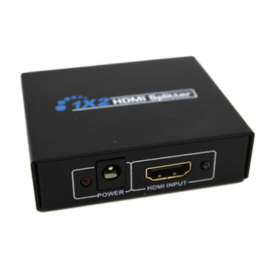 Спліттер Digital HDMI 1x2 порту розгалужувач, комутатор Чорний (20053100265)