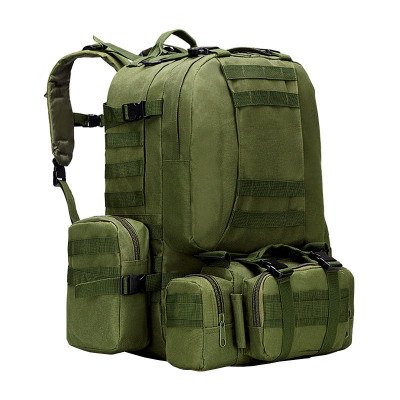 Рюкзак тактичний +3 підсумок AOKALI Outdoor B08 75L Green (5367-16919)