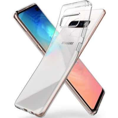 TPU чохол Epik Premium Transparent для Samsung Galaxy S10 Прозорий (873956)