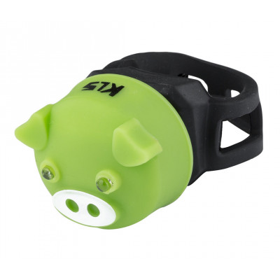 Мигалка задня KLS PIGGY Green (8585019395924)