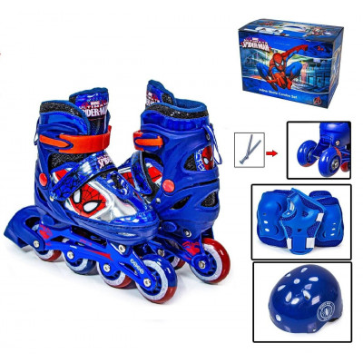 Комплект роликів "Spider Man" Dark Blue (розмір 35-38) 2111098456