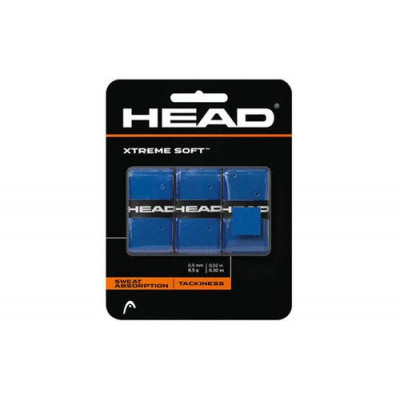 Обмотки HEAD XtremeSoft Overgrips 3 шт Blue (8317139)