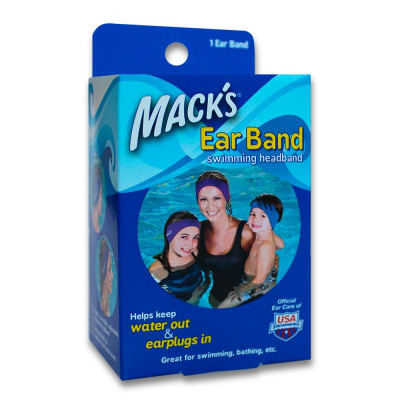 Плавальна пов'язка на голову MACK`S EAR BAND