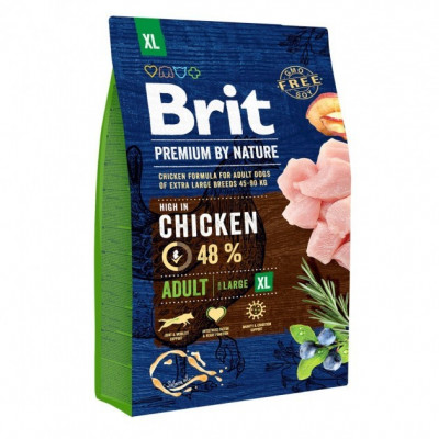 Brit (Чехія) Сухий корм Brit Premium Adult XL 3 kg (для дорослих собак гігантських порід)