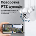 Поворотна вулична WiFi IP камера відеоспостереження USmart OPC-02w з прожектором та ІЧ підсвіткою 5 Мп PTZ Tuya