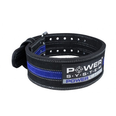 Пояс для пауерліфтингу Power System Power Lifting PS-3800 XL Black/Blue