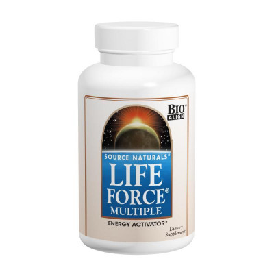 Мультикомплекс для підтримки енергії Life Force Source Naturals 120 капсул