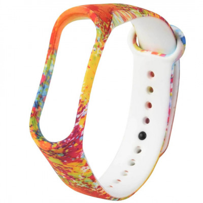 Ремінець Painted Strap для Xiaomi Mi Band 3 / 4 Фарби (hub_ufBd97501)