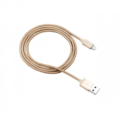 Кабель Canyon USB - Lightning 1м Gold (CNS-MFIC3GO)