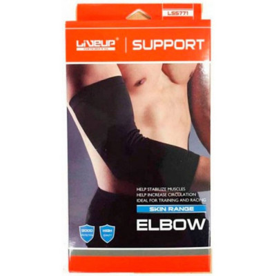 Фіксатор ліктя LiveUp Elbow Support L/XL Black (LS5771-LXL)