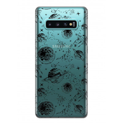 Чохол iSwag для Samsung Galaxy S10 Космос (H376)